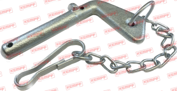 104394 Steckbolzen 20x85mm verzinkt und gebohrt